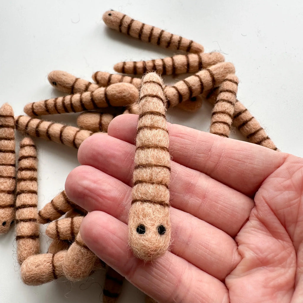 One Felt Worm